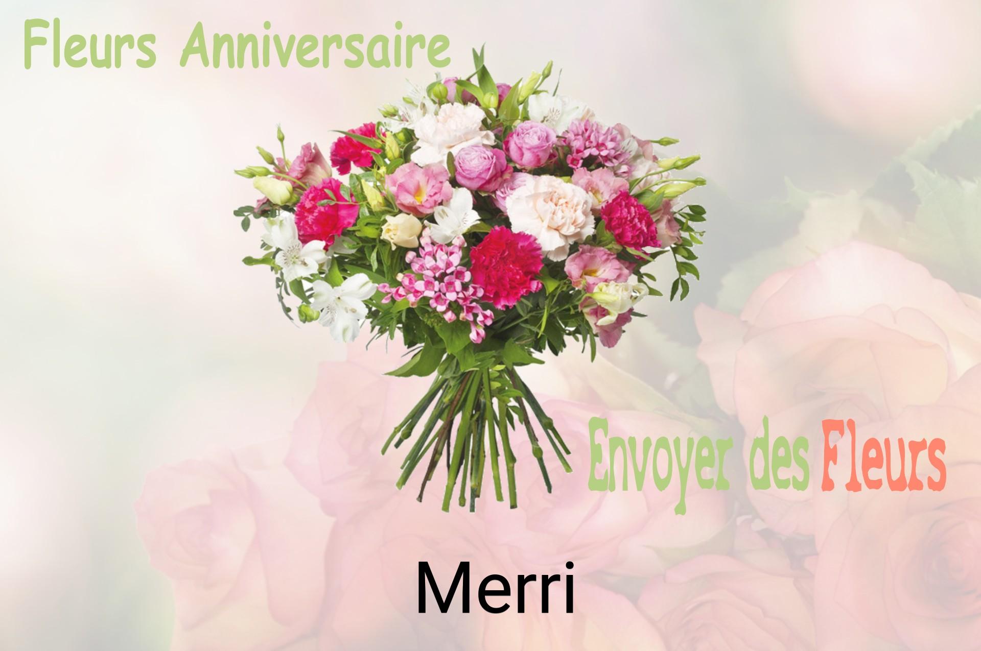 Bouquet de fleurs d’anniversaire livré à Merri